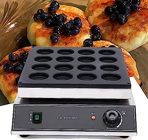 Machine à gaufrier électrique commerciale boulanger à gâteau aux haricots rouges antiadhésif avec contrôle de la température et du temps en acier inoxydable gaufrier électrique boulanger for restauran