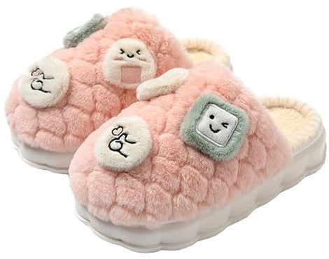 Thigies Pantofole Donna Invernali Ciabatte Scarpe da Casa, Soffici e Antiscivolo, Adatte per Interno ed Esterno