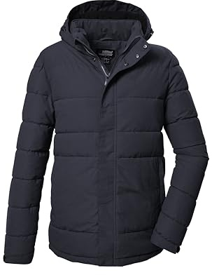 Killtec Herren Kow 2 Mn Qltd Jckt Steppjacke mit abzippbarer Kapuze/Funktionsjacke ist wasserabweisend