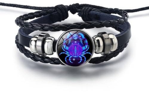 Bracelet Zo-diac Manifestation,Zo-diac Signs Spi-rit Bracelet,Zo-diac-Jewelry Gifts(Ca-p-ricornus)
