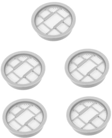 OSALADI 5St Staubsaugerfilter Staubsaugerzubehör Ersatzfilter filter für filternetz eine Armatur Austausch des Vakuumfilters Reinigungsversorgung Abs Weiß