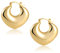 ASH'S CHOICE Ohrringe Gold Herz Creolen Klobige Damen 14k Echt Vergoldete Ohrringe Oval Herz Creolen Gold Ohrringe Herzform Kleine Huggie Creolen Klobige Dick Leicht Chunky Gold Ohrringe Dupes