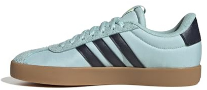 adidas VL Court 3.0 Shoes, Sneaker Donna, Semi Flash Aqua Aurora Ink Lucid Lemon, 40 2/3 EU