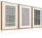BINCUE 3 Stück Boho Abstract Wandkunst,Linien beige Leinwand Wandbilder,Schwarz und weiß Leinwandbilder,Moderne Wohnzimmer Wanddeko,Geometrisches Linie Poster Schlafzimmer Büro Badezimmer,30x40cm
