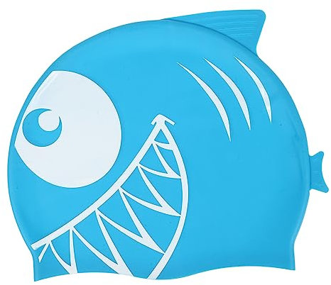 BESPORTBLE Cuffia Da Nuoto Per Bambini A Forma Di Squalo in Silicone Elastica Comoda Per Nuotare