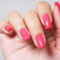 Imtiti Pink Gel Nail Polish, Rose Pink Gel Polish High Gloss Soak Off UV LED Spring Summer Art Manicure Salon DIY Design 10ml