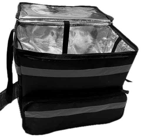 Bolsa térmica para Alimentos, 50 l, Bolsa térmica para Bicicleta, a Prueba de Fugas y Resistente al Agua