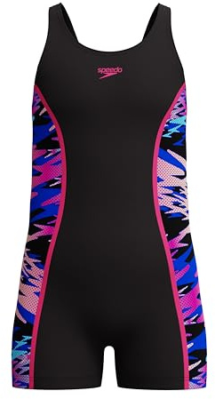 Speedo Mädchen Hyperboom Splice Muscleback Schwimm Legsuit