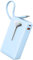 Power Bank, 10000mAh Mini Caricatore Portatile 22.5W Ricarica Rapida, Ultra Portatile Powerbank con USB C Cavo Integrato, Batterie Esterna di 3 porte uscita per iPhone 16 Samsung Xiaomi Android iPad