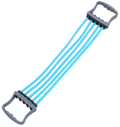 ELAYARD Brust Expander mit Verstellbarem Federwiderstand TPR Material und Sicherem Griff für Widerstandstraining und Oberkörperübungen