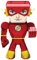 Fascinations MEM027 Metal Earth Metallbausätze - Justice League Mini The Flash, lasergeschnittener 3D-Konstruktionsbausatz, 3D Metall Puzzle, DIY Modellbausatz mit 1 Metallplatine, ab 14 Jahre