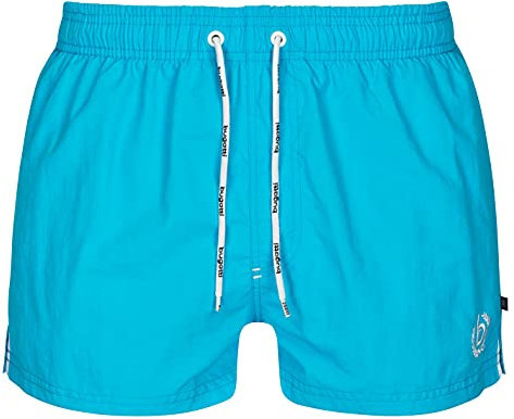 bugatti® - Kurze Herren Badeshorts in blau, grün, Marineblau, rot, schwarz oder türkis