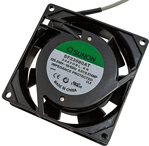 Lüfter 230V AC 14W 80x80x25mm 30,5m³/h 2450U/Min 30,5m³/h Sunon SF23080AT2082HBL
