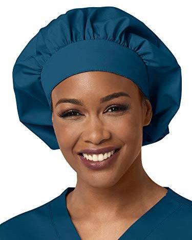 WonderWink Unisex Bouffant Scrub Cap Verschluss, Caribbean, Einheitsgröße