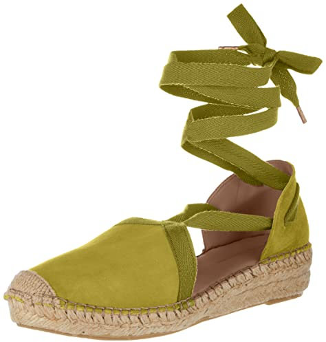 Fred de la Bretoniere Damen FRS0034 Sandale, Olive, 41 EU