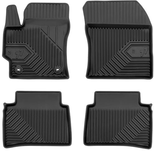 SMK Gummimatten auto fußmatten Satz passend für Suzuki Swace ab 2020 Erleben Sie einen neuen Standard des Reisens mit rutschfesten auto fussmatten - Mehrjahres- auto teppiche für alle Straßenverhältni