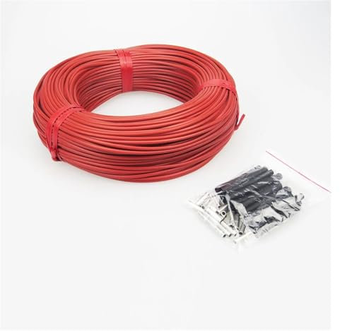 DAVBIR 50m New Infrared Underfloor Heating Cable System of 220v 230v 3mm 12K 33 Ohm Carbon Fiber Floor Roof Electric Wire Hotline Perfection