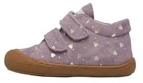 NATURINO Girl's Cocoon VL Crib Shoe, Purple, 2 UK Child