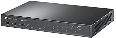 8-Port 10/100Mbps + 3-Port Gigabit Desktop Switch mit 8-Port PoE+