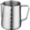 CURTA Milchkanne Milchschaumkännchen Milch Aufschäumen für Art, Silber Milchkännchen, 600 Milchkännchen aus Edelstahl Milk Pitcher