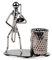 Stiftehalter Stiftebecher Eisen Kunst Musik Figur ~ Home Office Schreibtisch Dekor Geschenk Perfektes Vatertagsgeschenk (C79 Posaune)