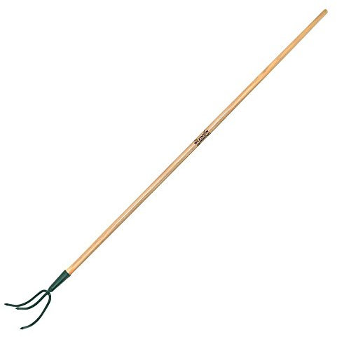 Wilkinson Sword 1111233W 3 Prong Cultivator - Black