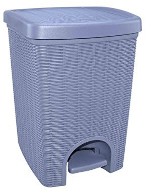 Stefanplast Elegance Bleu marine Poubelle avec pédale Lt.20