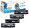LOSMANN 4 Schwarz Toner Kompatibel für HP CF283A 83A für HP LaserJet Pro MFP M201n M202dw M202n M225dn M225dw M225rdn M226dn M226dw M125a M125nw M125rnw M126a M126nw M127fn M127fp M127fw M128fn M128fp