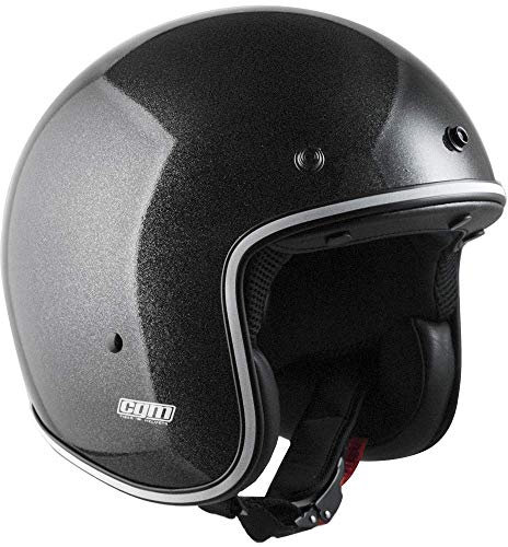 CGM 170Y-AAA-51 () Jethelm Faserglass (Diamond) XXL Schwarz