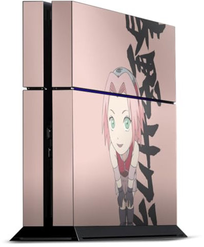 DeinDesign Skin Compatibile con Sony Playstation 4 Pellicola Adesivi Sakura Prodotto Ufficiale su Licenza Naruto Shippuden
