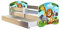 Kinderbett Jugendbett mit einer Schublade und Matratze Sonoma mit Rausfallschutz Lattenrost ACMA II 140x70 160x80 180x80 (02 Animals, 180x80 + Bettkasten)