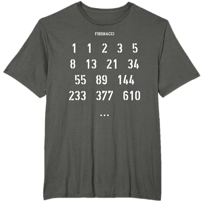 Zahlen-Design – Fibonacci-Episode T-Shirt