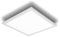 IMPTS LED Deckenlampe Unltra Flach Quadratisch Panel Deckenleuchte Warmweiss 40x40cm 21W 1950LM für Büro Küche Badezimmer Wohnzimmer