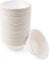 100Pack 350ml Disposable Sugarcane Bowls - Leak-Proof & Heat-Resistant, Biodegradable Compostable Soup Bowls, Perfect for Soup, Salad, Rice, BBQ, Picnics, Alternative to Plastic