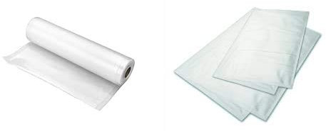 LACOR -69058-Bobinas Tubo Vacío 105 Micras 28X10Cm + - 69053-25 Bolsas De Vacío 16X20 Cms.