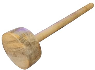 PassPass Presse-purée en bois durable et robuste Dal Ghotni (lot de 1)