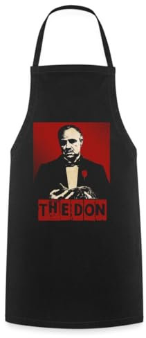 Spreadshirt Der Pate The Godfather The Don Kochschürze, One size, Schwarz