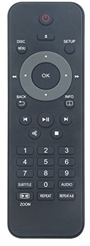 ALLIMITY RC-5310 Replace Remote Control fit for Philips DVD Player DVP3310 N881 RC5310 DVP3310/05 DVP3310/94