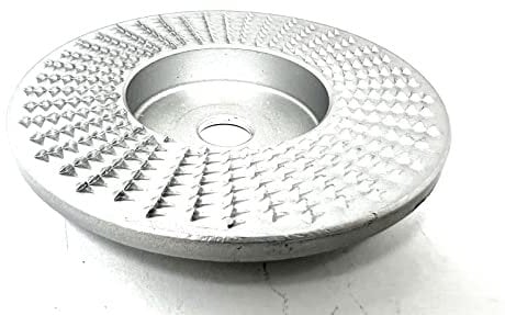 WELLERWERKZEUGE | RaspelscheibeSchleifscheibe 76x10mm erhaben flach Holz Hufbearbeitung für mini akku Winkelschleifer 10,8V 12V