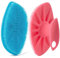 HieerBus Silikon Gesichtsreiniger, Gesichtsreinigungsbürste Silikon Gesichtswaschbürste, sanftes Peeling Pad Massagegerät, für Männer Frauen Reinigung und Peeling (Blau+ Rosa)