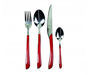 BRANDANI SET 24 POSATE CORALLO INOX 51007