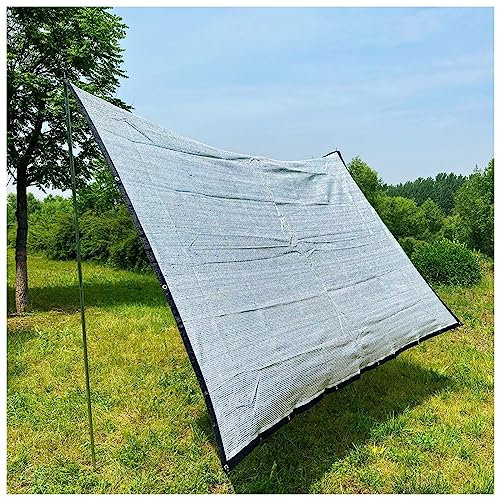 Filet d'Ombrage de Aluminium pour Serre de Jardin 85%, Voile Filet de Protection Solaire Protection UV Tissus pare Soleil Voiture Réfléchissant, pour Serres, Abris de Chien, Grange, Chenil Toit Couvre