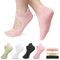 Halinuia 4 Paare Yoga Socken Pilates Socken Rutschfeste Damen Stoppersocken Damen Antirutschsocken Damen für Pilates,Yoga,Ballett,Fitness,Gymnastik