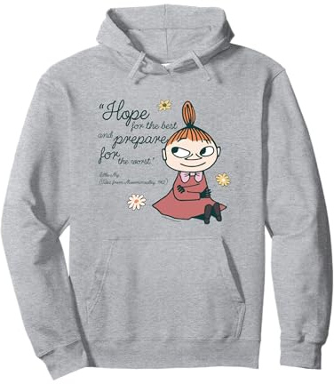 Moomin Hope Tales From Moominvalley Little My Zitat Pullover Hoodie