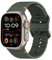 Sports Straps for Apple Watch Ultra 2/Ultra Strap 49mm 46mm 45mm 44mm 42mm 41mm 40mm 38mm iWatch Straps for Men Women,Waterproof Soft Silicone Band for Apple Watch Series 10 9 8 7 6 5 4 3 SE 2nd 45 mm