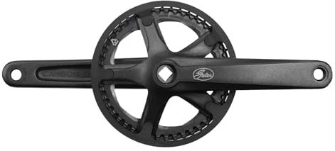 Generisch Gates Fahrrad Kurbel Garnitur Carbon Drive 46 Zähne175mm mit Kettenschutz