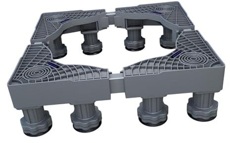 Adjustable Washing Machine Base Adjustable for Freezers Dryers Refrigerators 8 Legs