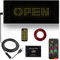 Looklight Augen Auto Led,Augen für Auto Led Schild Anzeige Programmierbar,Neon Schild Personalisiert,Innenbeleuchtung Bluetooth USB für LKW,Text,Graffiti,Smart App（17.3cm*7cm）