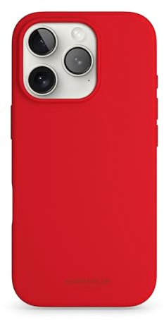 VONMÄHLEN Soft Silicone Case Kompatibel mit iPhone 16 Pro & MagSafe - Weiche Silikonhandyhülle aus recycelten Materialien - Handyhülle mit Mikrofaserfutter und Kamera-Displayschutz