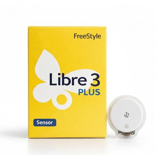 Free-Style Libre 3 Continuous Glucose Monitoring Sensor with Smartphone App and Real-Time Glucose Readings